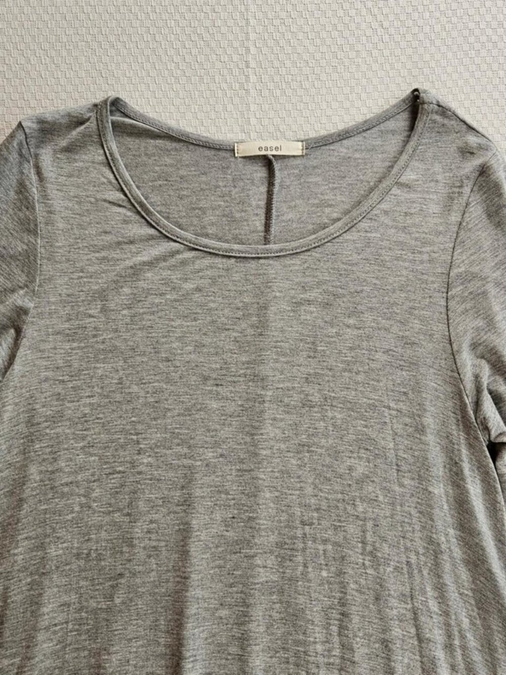 Sleeve Ruffle Hem Tunic